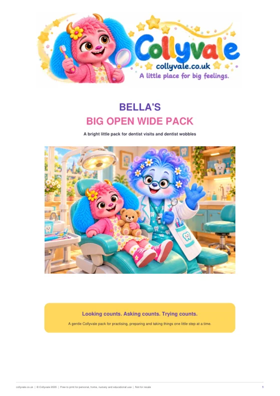 Cover of Bella’s Big Open Wide