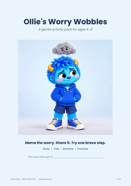 Cover of Ollie’s Worry Wobbles