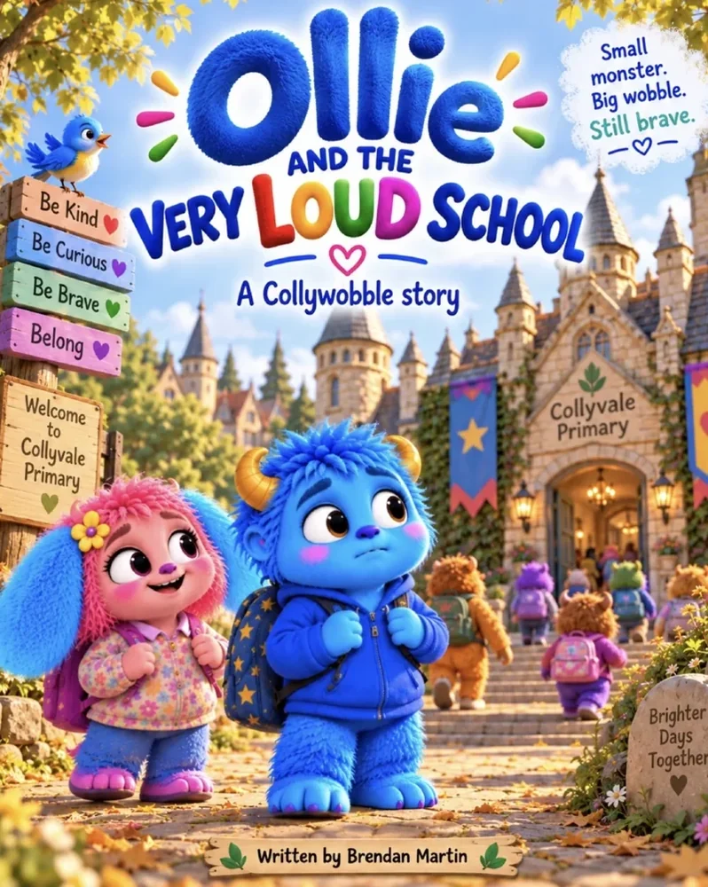 Cover of Ollie and the Very Loud School