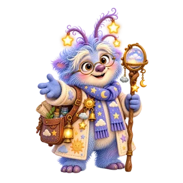 Professor Nimbus sticker