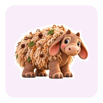 Woollyback sticker